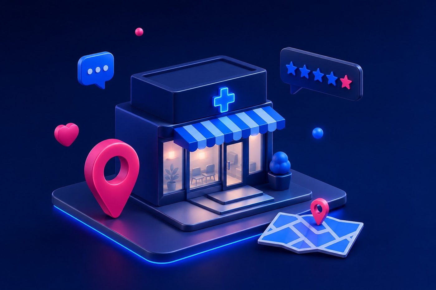 A medical practice's site: inform and simplify