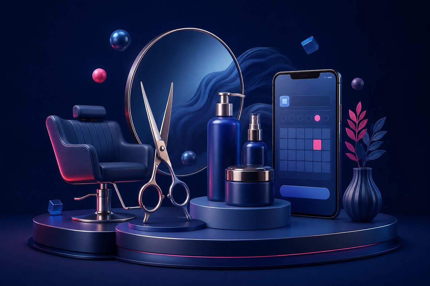 Création de site web pour salon de beauté