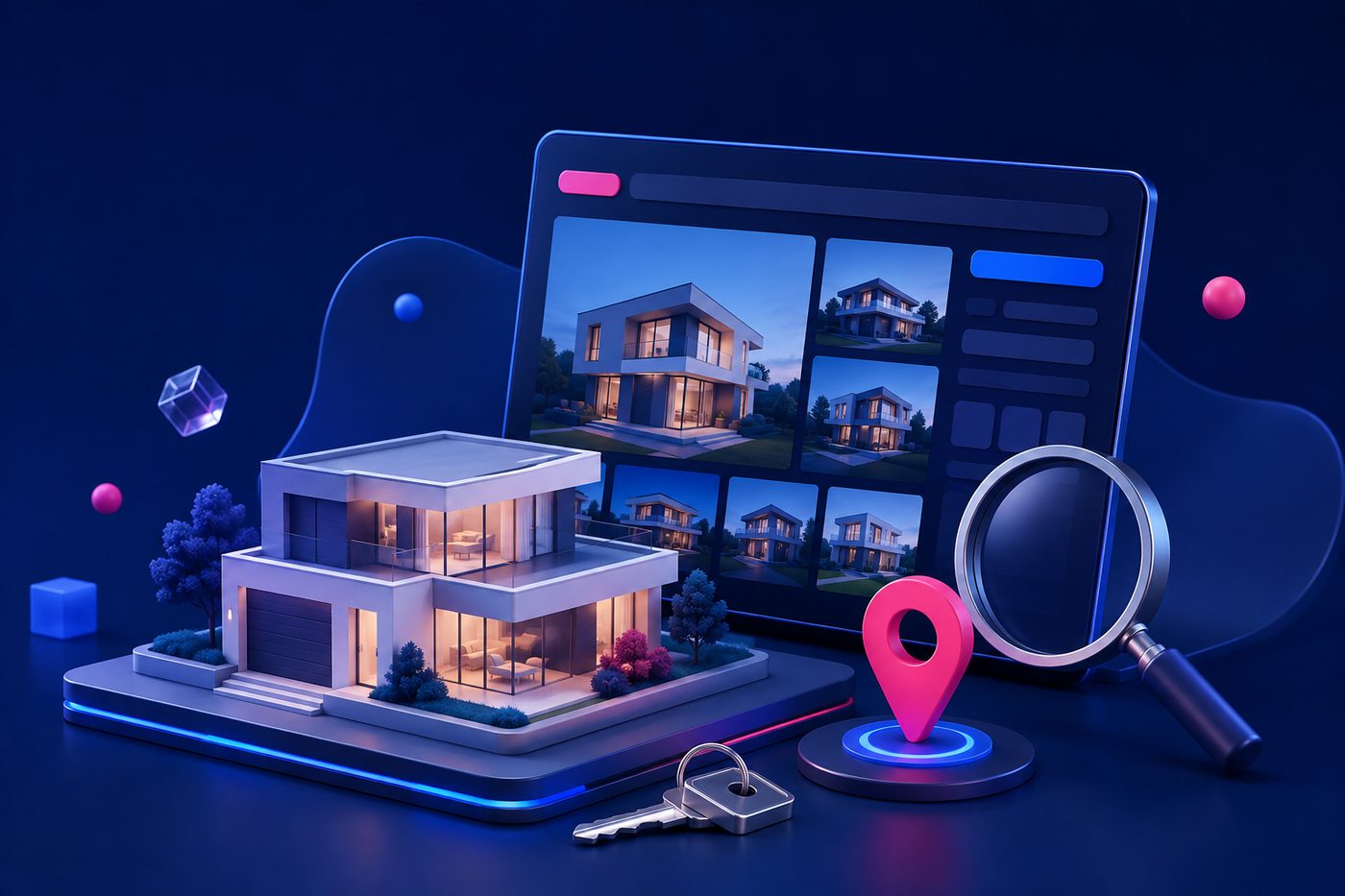 Website creation for real estate professional