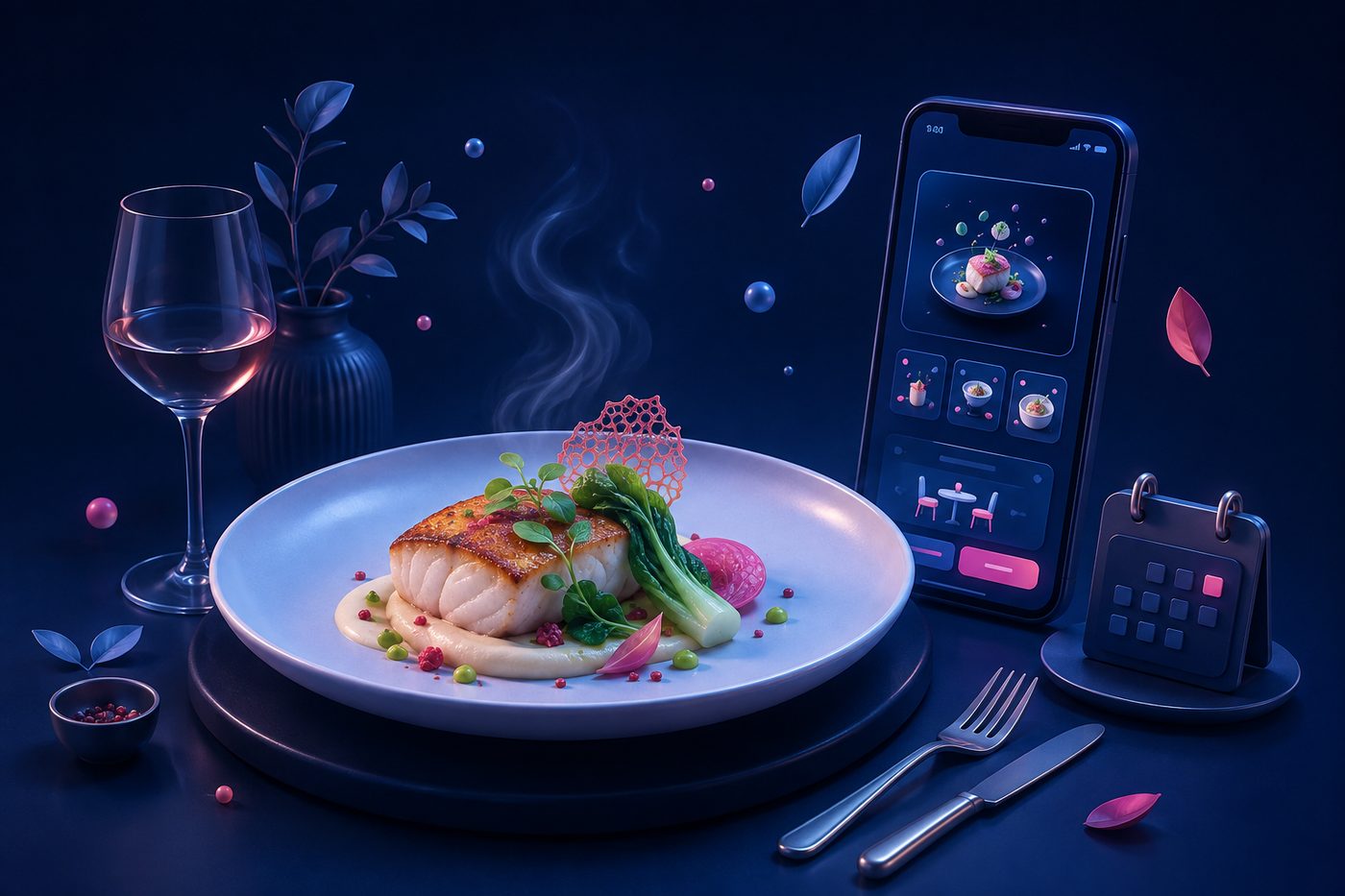 Website creation for restaurant
