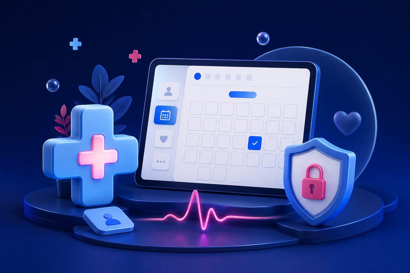 Website creation for healthcare professional