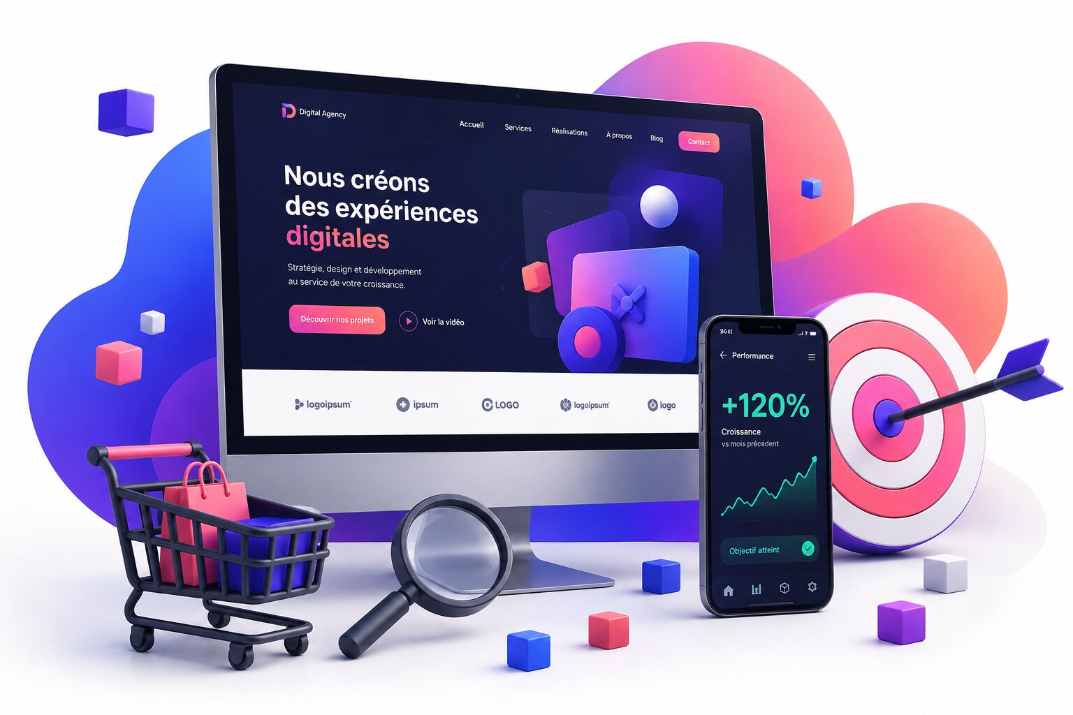 Site vitrine pour artisan